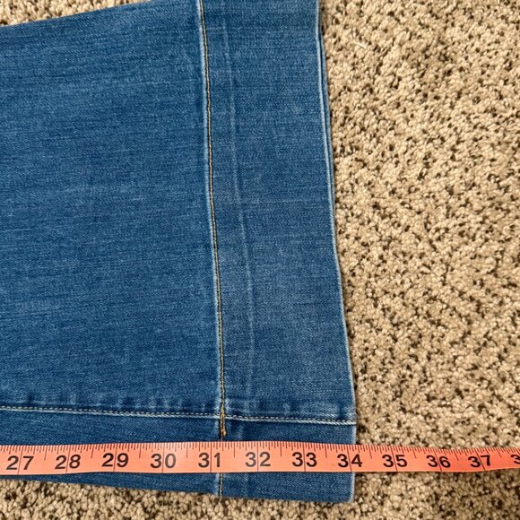 Veronica Beard Sheridan Exaggerated Flare jeans Airway wash size 29 bell bottom - Picture 5 of 7